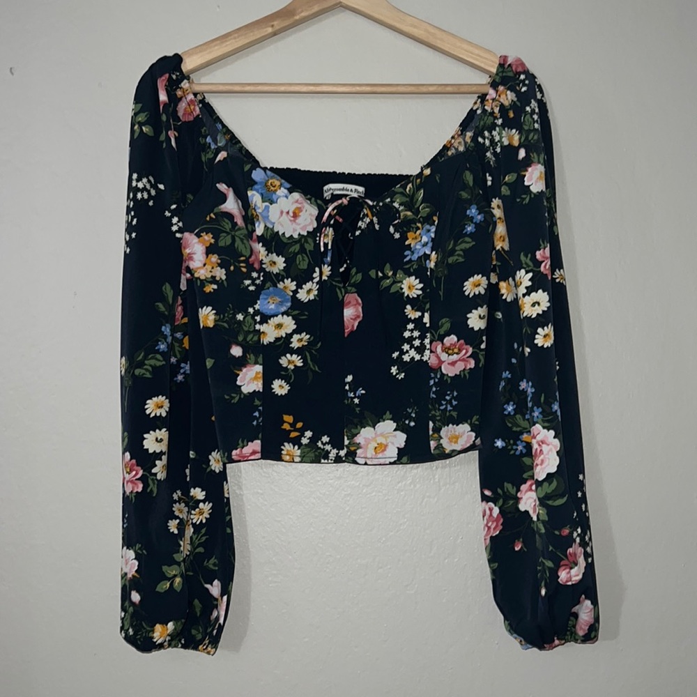 Floral Abercrombie blouse